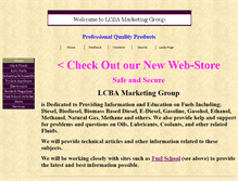 Tablet Screenshot of lcbamarketing.com